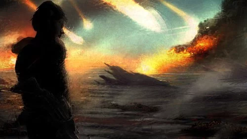 Tears of the Sun by Aaron Fring Tears of the Sun Painting by Aaron Fring.