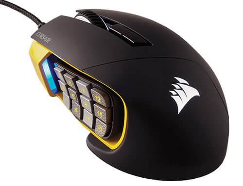 Corsair Scimitar PRO RGB - The Best Star Citizen MMO Mouse