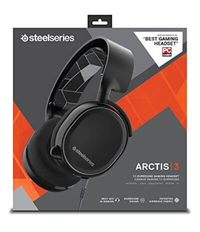 SteelSeries Arctis 3 The Best Star Citizen Wired Headphones